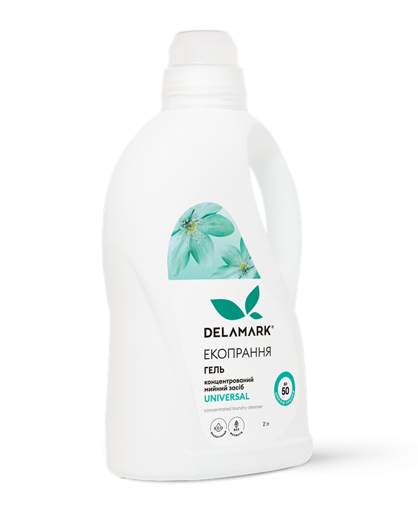 Екологічний гель для прання DeLaMark Universal 2 л