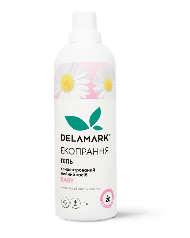 Екологічний гель для прання DeLaMark Baby, 1 л