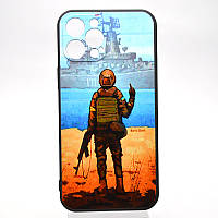 Чехол с принтом (Русский военный корабль) TPU Print Ukrainian Brand для iPhone 12 Pro Max