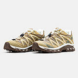 Чоловічі кросівки Salomon XT-Quest Advanced ADV Safari/Sand, шкіряні кросівки саломон хт квест, фото 2