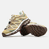 Чоловічі кросівки Salomon XT-Quest Advanced ADV Safari/Sand, шкіряні кросівки саломон хт квест, фото 5