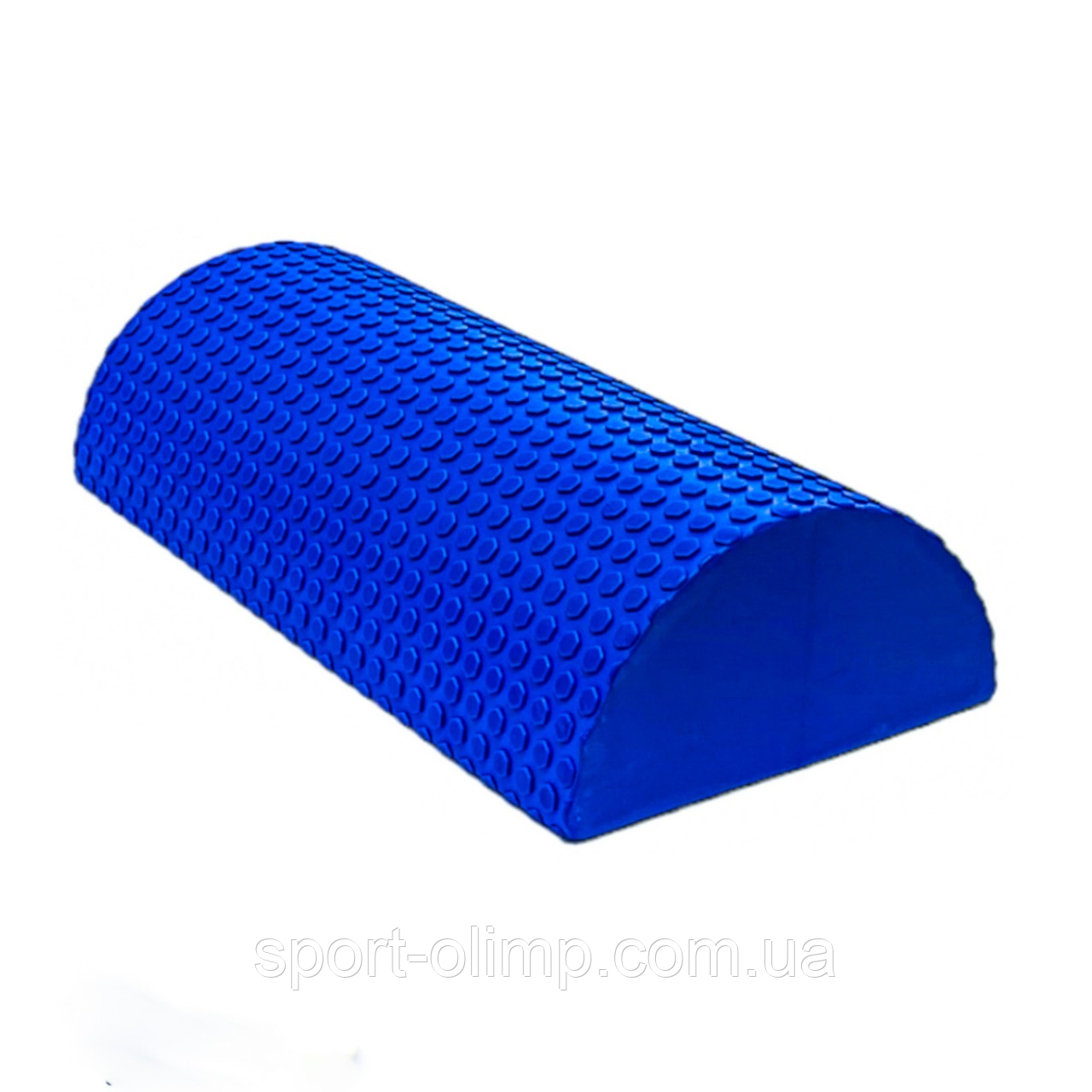 Полувалик для фитнеса массажный SNS 30 см синий D-С - фото 1 - id-p2085321871