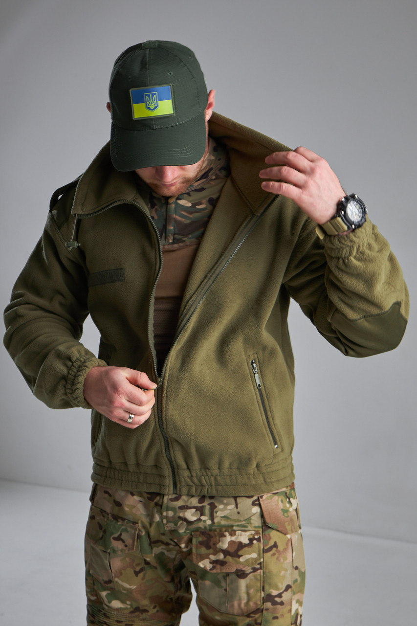Куртка Флисовая Французкая Sturm Mil-Tec Cold Weather Оливковая 3XL - фото 7 - id-p2085304581