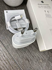Швидка зарядка для iPhone 14 Pro Max 25W USB-C + Кабель Type-C на Lightning, фото 5