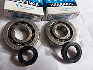 HONDA-50 TACT24/30/31 DIO18/27/28 TOPIC ZX LEAD 50/90 Підшипники 2 шт. фірма NTN Оригінал + сальники KOK Тайвань