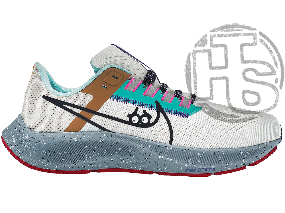 Чоловічі кросівки Nike Air Zoom Pegasus 38 Running Club Beige Smoke Grey Green DO2337-100