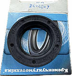 Сальник КПП Заз 1102,1103 Таврія Славута первинного валу (24х40х7) КРТ (104) прогумований чорний, фото 4