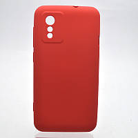 Чехол накладка Silicon Case Full Camera для ZTE Blade L9 Red/Красный