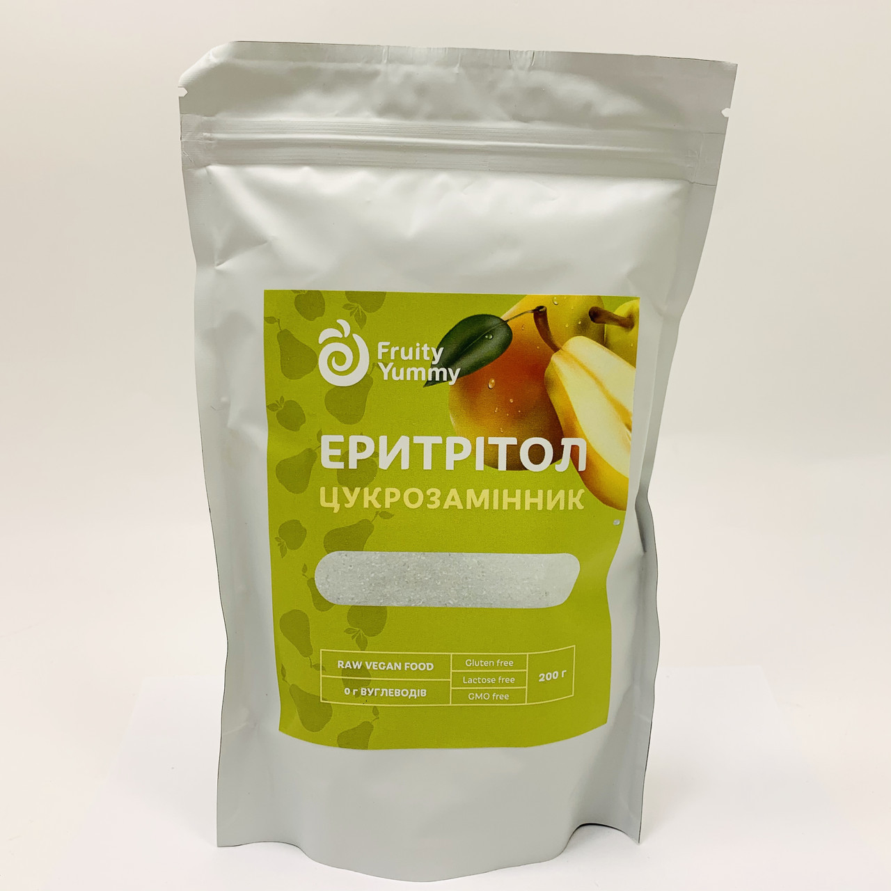 Еритритол (цукрозамінник) Fruity Yummy, 200 г