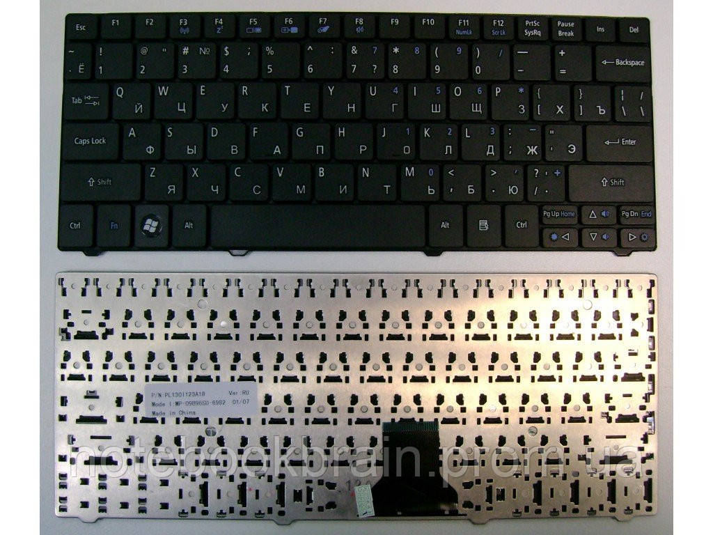 Клавіатура Acer 9Z.N3C82.00R 9Z.N3C82.10R