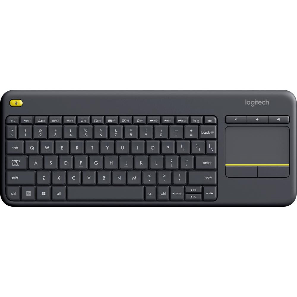 Клавіатура Logitech Touch K400 Plus UA Black (920-007145)