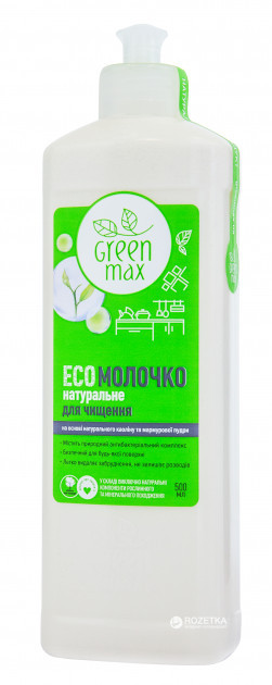 ЕКО Молочко Green Max натуральне для чищення 500 мл