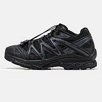 Мужские кроссовки Salomon XT-Quest ADV Black Advanced черные кожаные кроссовки саломон хт квест адвансед