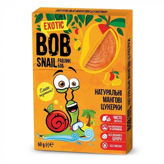 Натуральні цукерки Bob Snail Манго 60 г
