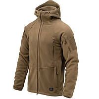 Тактическая флисовая кофта Helikon Patriot Mk2 Hybrid Fleece - Coyote