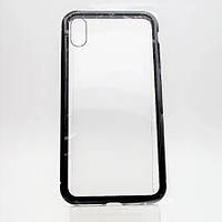 Чехол накладка Magnetic Case Full 360 для iPhone XS Max Black