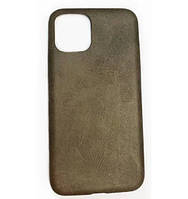 Чехол накладка Cord TPU PU Leather Case для iPhone 11 Pro Brown