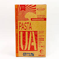 Макароны без глютена Pasta UA рисово-амарантовые (спиральки), ТМ Healthy Generation, 300 г