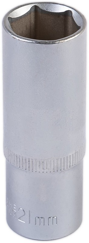 Насадка торцева 6-гранна подовжена MASTERTOOL 1/2" 21 мм CRV 78-0521