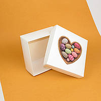 Коробка пасхальная Подарочная 200*200*100 мм Праздничная коробка под набор шоколадных яиц