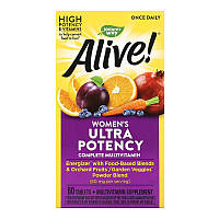 Комплекс мультивитаминов для женщин Nature's Way Alive! Women's Ultra Potency (60 табл)