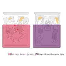 Дитяче ліжечко Portable Baby Bed з москітною сіткою, Кокон для новонародженого, фото 4