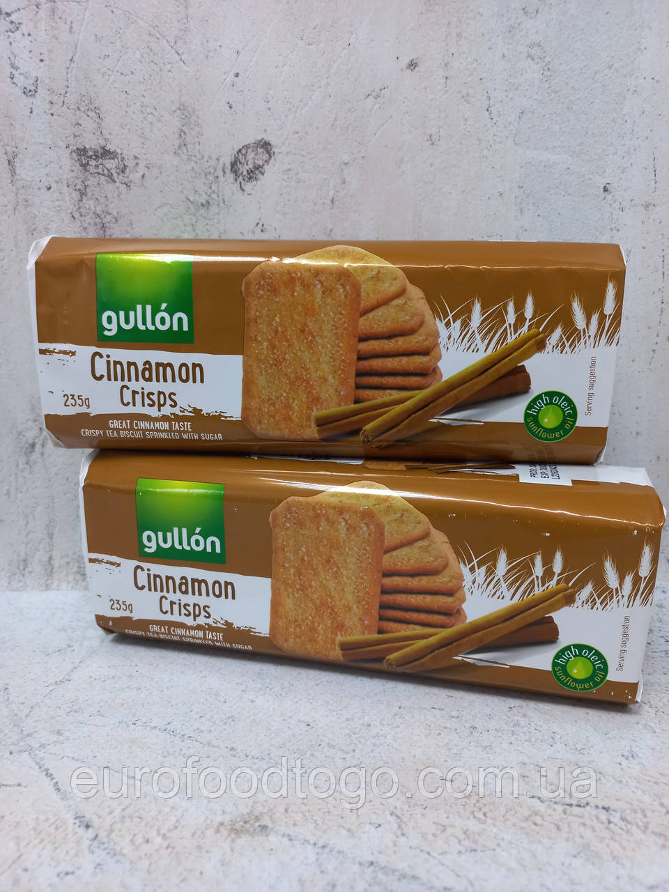 gullon cinnamon crisps