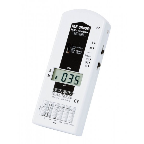 Gigahertz Solutions ME3840B низькочастотний аналізатор з діапазоном 5 Гц...100 кГц