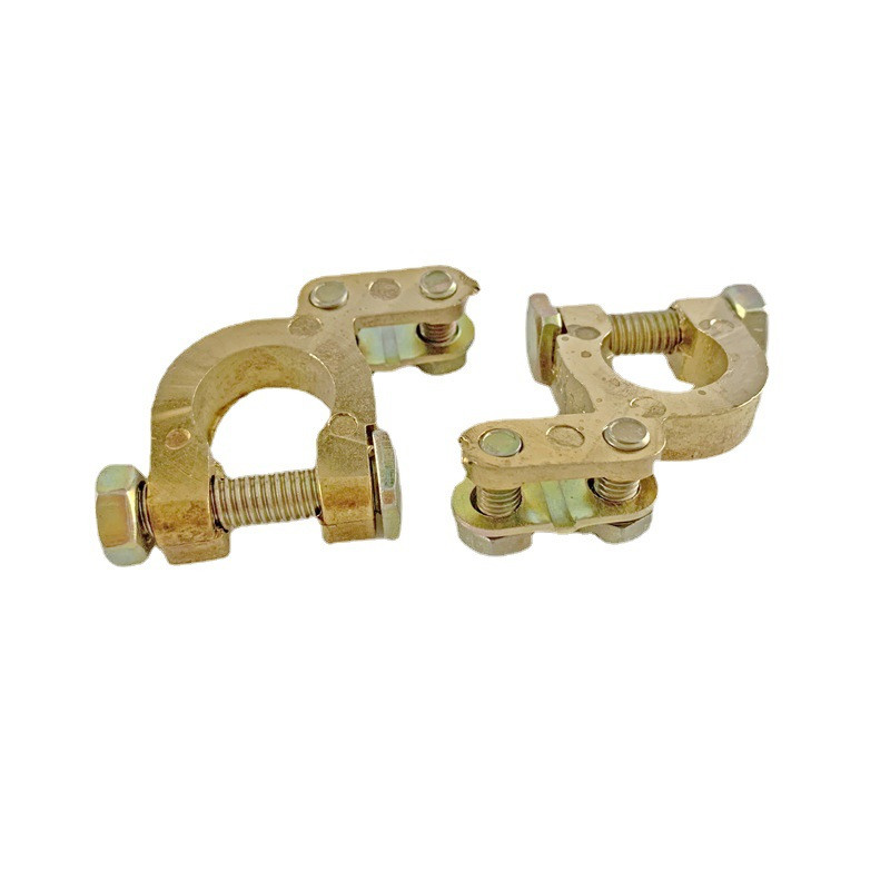 Клема для свинцево-кислотного акумулятора, алюмінієво-магнієвий сплав, діаметр 15мм, 2 шт. в уп. ціна за 2 шт