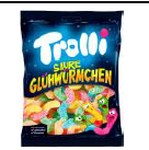 Жувальні цукерки Trolli Sauer Gluhwurmchen 150 г