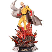 Аниме фигурка One punch Man Ван Панч Мен Сайтама, Saitama, с подсветкой, 43 см (OPM 0008)