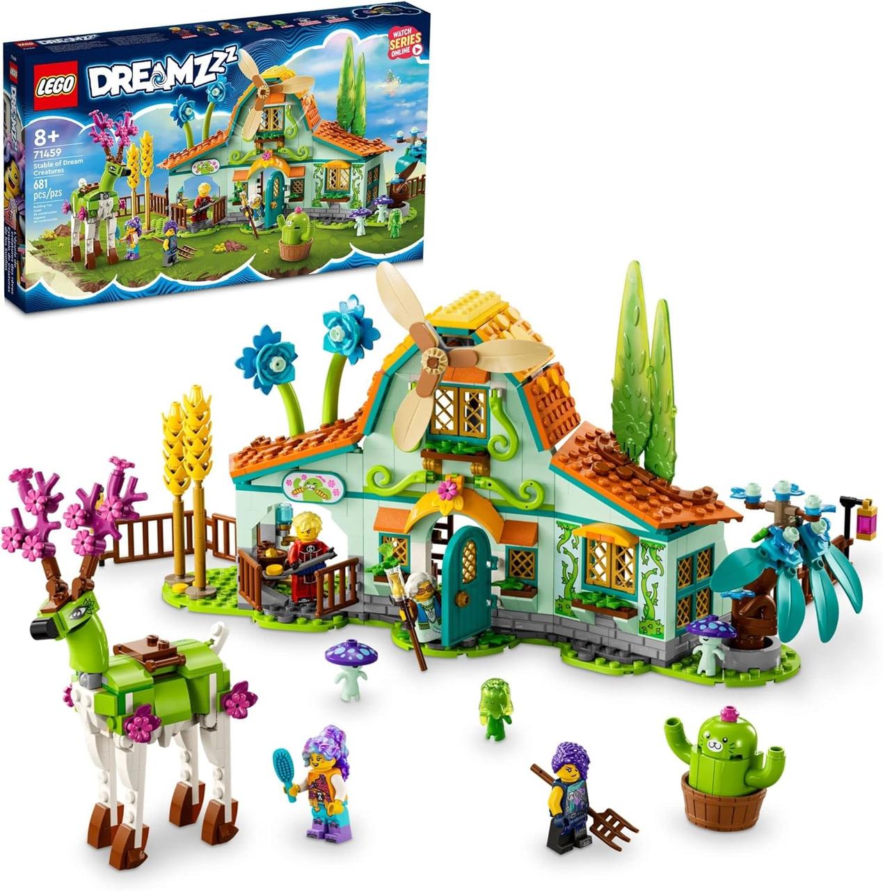 Конструктор Лего Дрімз Стайня істот зі снів Lego DREAMZzz Stable of Dream Creatures 71459