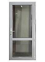 Межкомнатные стеклянные двери 800x2000 мм монтажная ширина 70 мм профиль WDS Ekipazh Ultra 70