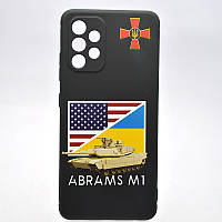 Чехол с патриотическим принтом (рисунком) TPU Epic Case для Samsung A32 Galaxy A325 (Abrams 1)