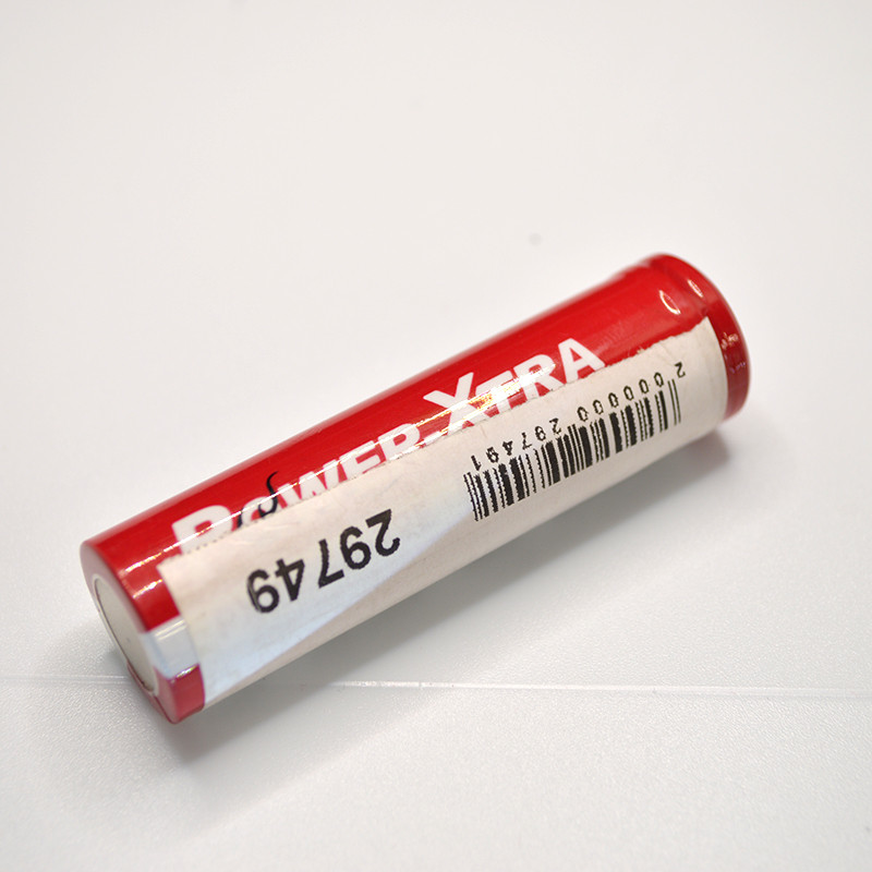 Акумуляторна батарейка 18650 Li-Ion 2200mAh, 3.7V, red Power-Xtra (PX18650-22R / 29749) (1 шт.)
