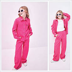 Костюм для дівчинки вельвет Мрія | на зріст 122-152р., фото 4