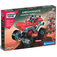 Конструктор 10 в 1 Clementoni "Monster Truck", серія "Science & Play", 200 деталей