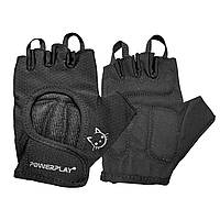Перчатки для фитнеса PowerPlay 2004 женские черные XS D_378