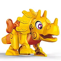Робот-конструктор Clementoni "Dino Bot Triceratops", серія "Science & Play"
