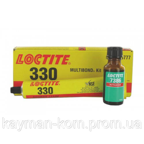 Loctite 330/7386 (Локтайт 330/7386) - клей швидкого затвердіння, ударостійкий, швидкодіючий - фото 1 - id-p426097520