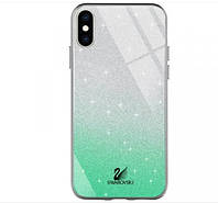 Чехол накладка Swarovski для iPhone 11 5.8" Turquoise