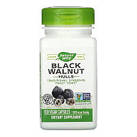 Скорлупа черного ореха Nature's Way Black Walnut Hulls (100 вега-капс)