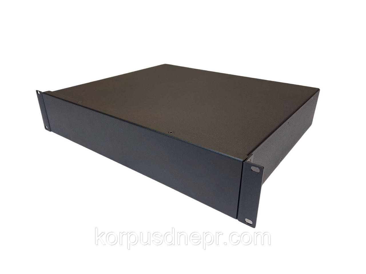 Корпус металевий 2U-370S в 19" стійку Rack 430х370х88 Professional, фото 1