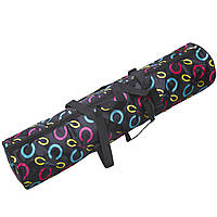 Чохол-сумка для фітнес килимка SPORT-TRADE Yoga bag fashion FI-6011 чорний