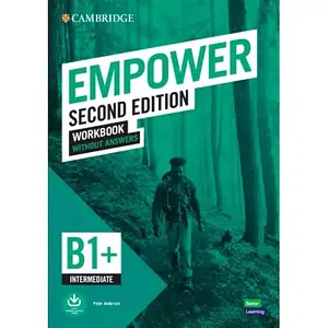 Робочий зошит Cambridge Empower Second Edition B1+ Intermediate Workbook without Answers