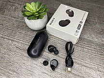Бездротові навушники для Sony WF-C700N Black Bluetooth, фото 5