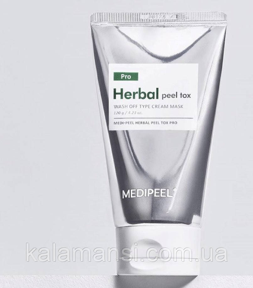 Очищувальна маска з мікроголками Medi-Peel Herbal Peel Tox PRO 120 мл