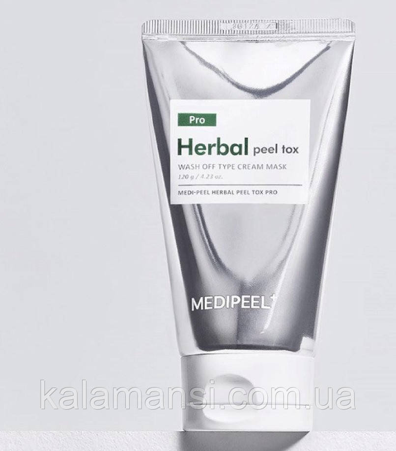 Очищающая маска с микроиглами Medi-Peel Herbal Peel Tox PRO 120 мл - фото 1 - id-p1282794998