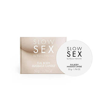 Масажна свічка Bijoux Indiscrets SLOW SEX Massage Candle, фото 1