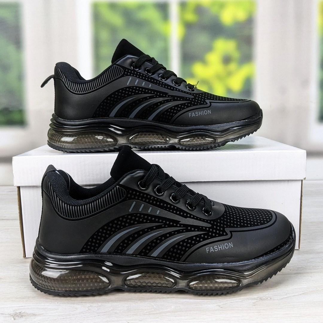 Кросівки дитячі для хлопчика чорні на пінковій підошві Paliament 5149